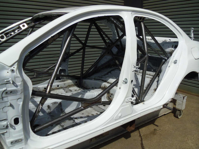 Carica immagine in Galleria Viewer, Roll Bar Multipunto Custom Cages da Saldare per Mitsubishi Lancer Evo 10 (X) Gruppo N - FIA
