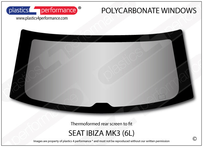 Carica immagine in Galleria Viewer, Vetri in Policarbonato per Seat Ibiza MK3 6L