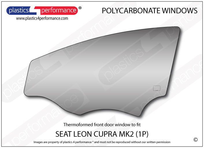 Carica immagine in Galleria Viewer, Vetri in Policarbonato per Seat Leon MK2 1P