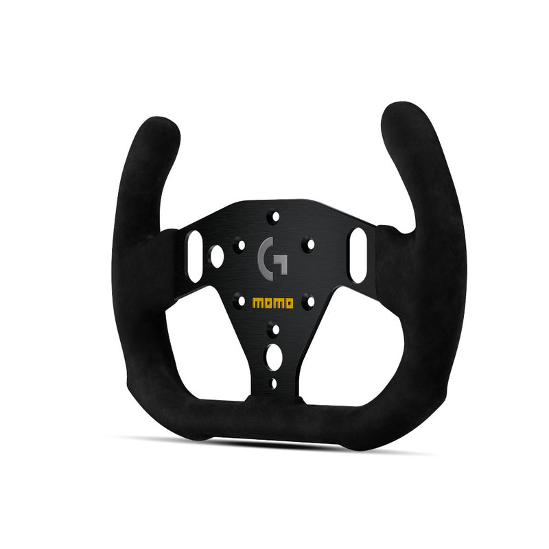 Carica immagine in Galleria Viewer, Volante in Microfibra Momo x Logitech G Sim GT-Racer 290