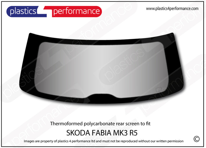 Carica immagine in Galleria Viewer, Vetri in Policarbonato per Skoda Fabia MK3 R5