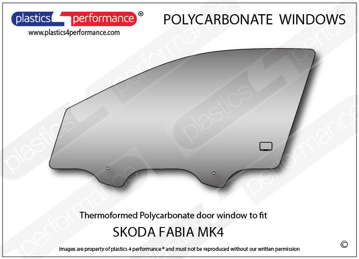 Carica immagine in Galleria Viewer, Vetri in Policarbonato per Skoda Fabia MK4 PJ