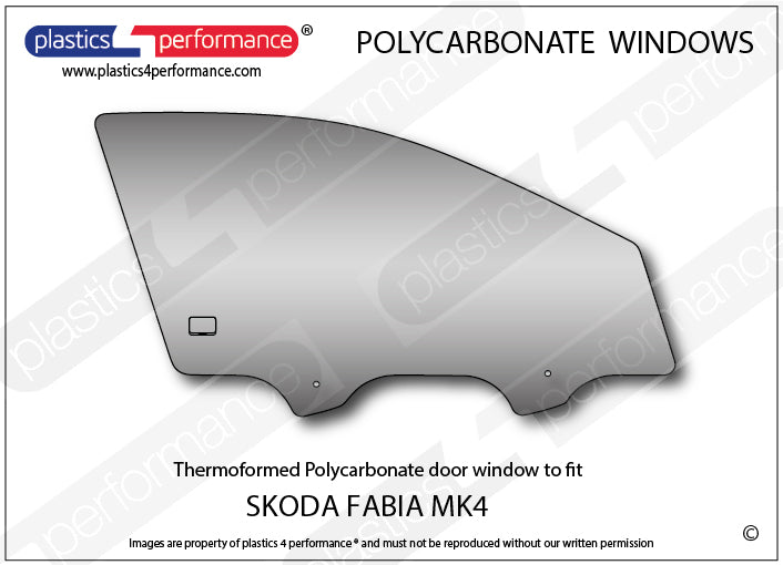 Carica immagine in Galleria Viewer, Vetri in Policarbonato per Skoda Fabia MK4 PJ