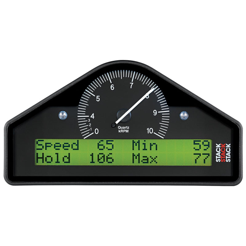 Carica immagine in Galleria Viewer, Cruscotto Stack Action Replay 0-4-10000 giri/min (bar, °C, km/h)