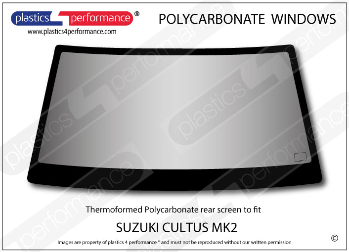 Carica immagine in Galleria Viewer, Vetri in Policarbonato per Suzuki Swift / Cultus MK2 SF