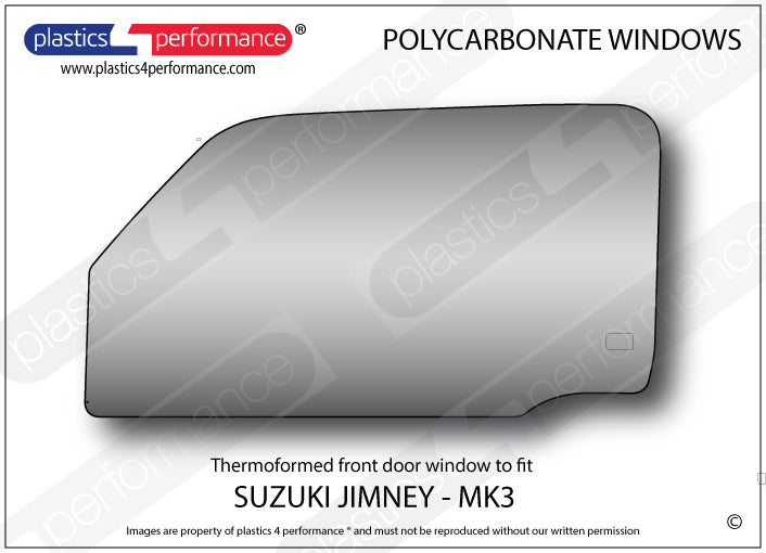 Carica immagine in Galleria Viewer, Vetri in Policarbonato per Suzuki Jimny MK3