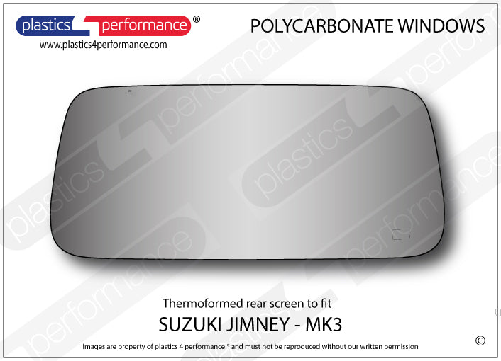 Carica immagine in Galleria Viewer, Vetri in Policarbonato per Suzuki Jimny MK3