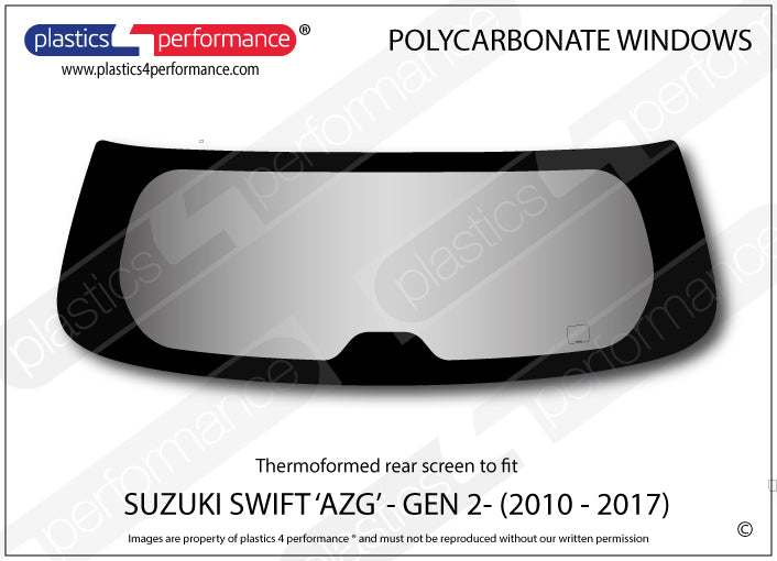 Carica immagine in Galleria Viewer, Vetri in Policarbonato per Suzuki Swift MK2 AZG