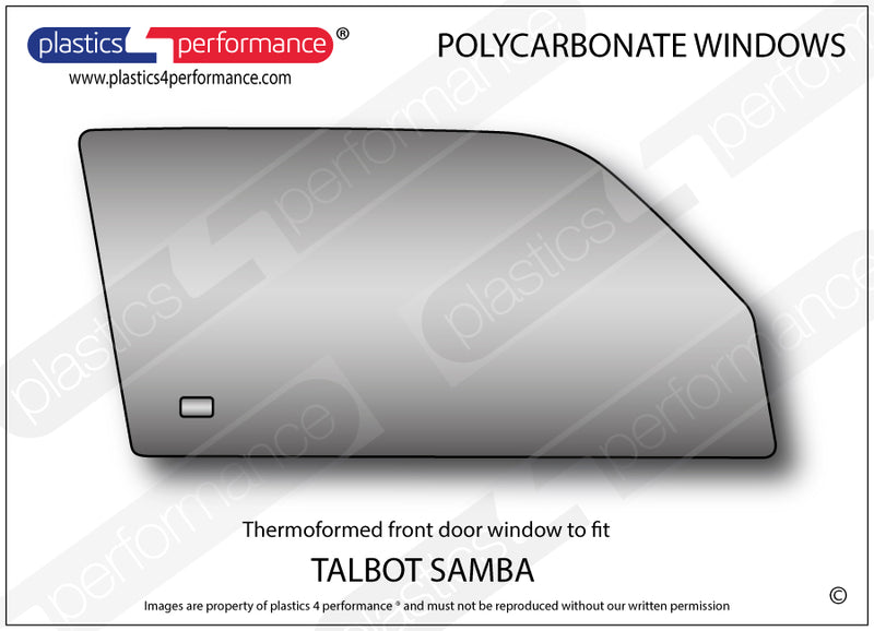 Carica immagine in Galleria Viewer, Vetri in Policarbonato per Talbot Samba