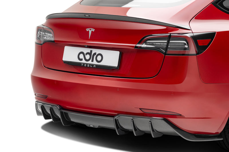 Carica immagine in Galleria Viewer, Alettone Adro V1 in Carbonio per Tesla Model 3 (17-23)