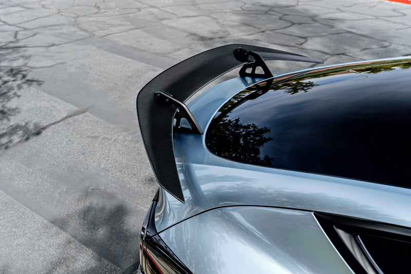 Carica immagine in Galleria Viewer, Alettone Adro AT-S "Swan Neck" in Carbonio per Tesla Model Y