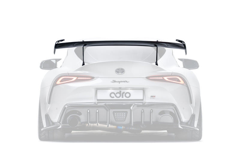 Carica immagine in Galleria Viewer, Alettone Adro AT-R2 "Swan Neck High" in Carbonio per Toyota GR Supra