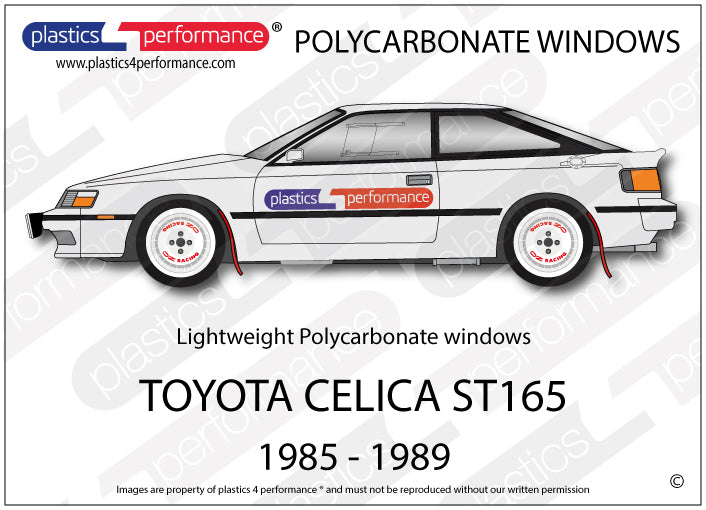 Carica immagine in Galleria Viewer, Vetri in Policarbonato per Toyota Celica ST165