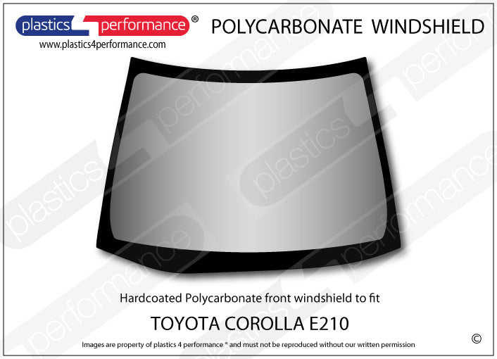 Carica immagine in Galleria Viewer, Vetri in Policarbonato per Toyota Corolla E210