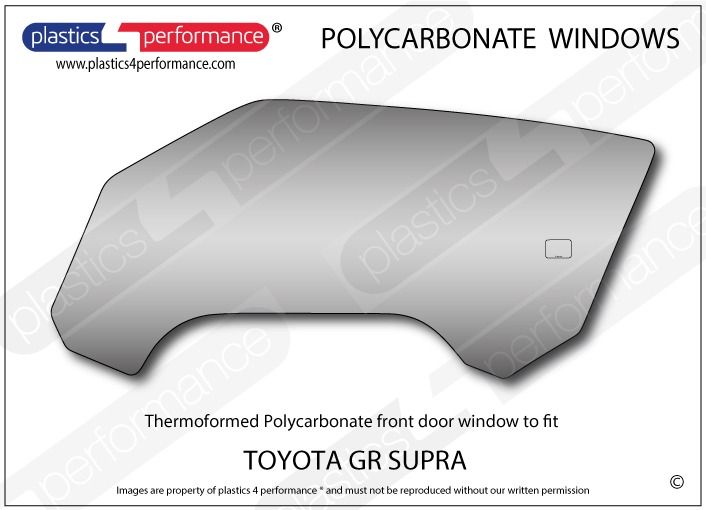 Carica immagine in Galleria Viewer, Vetri in Policarbonato per Toyota Supra MK5