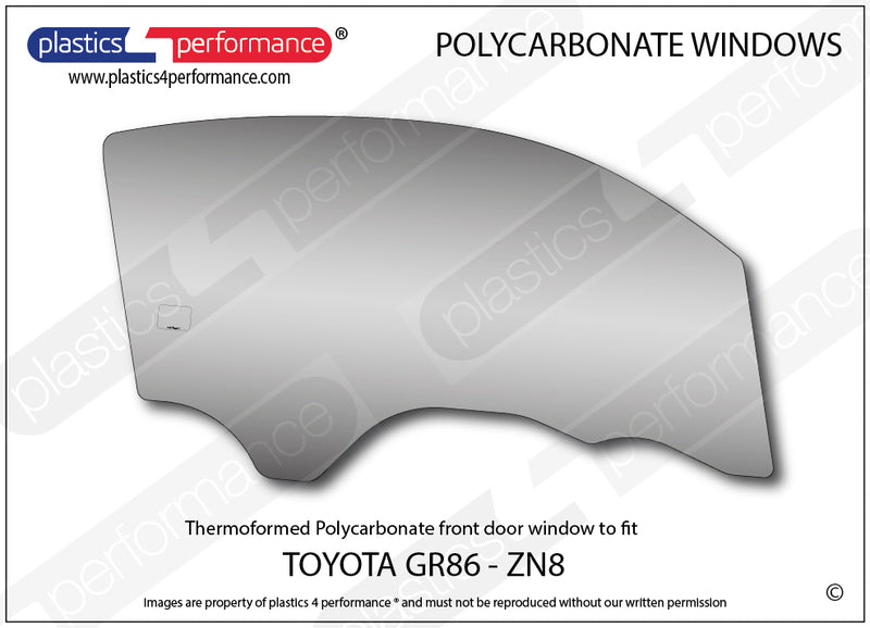 Carica immagine in Galleria Viewer, Vetri in Policarbonato per Toyota GR86
