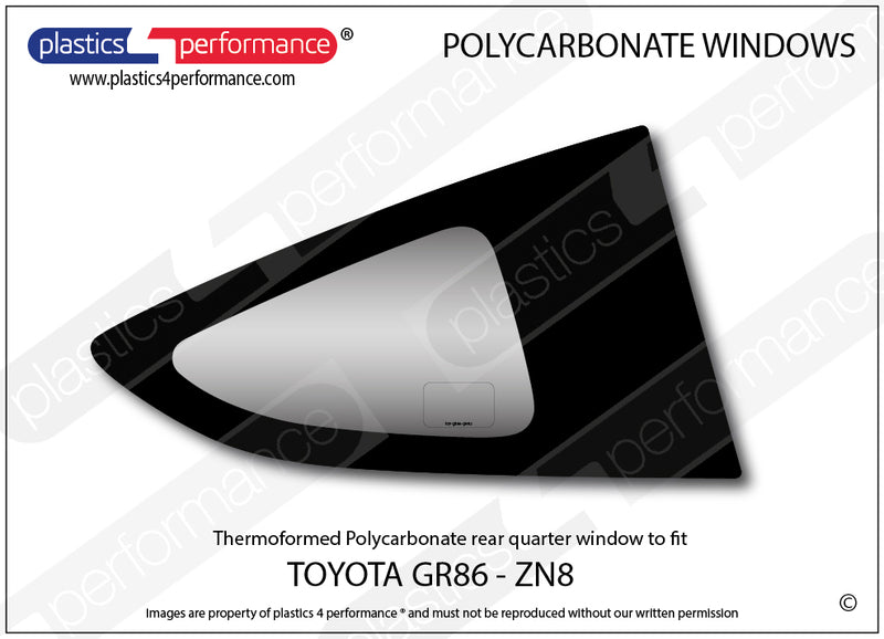 Carica immagine in Galleria Viewer, Vetri in Policarbonato per Toyota GR86