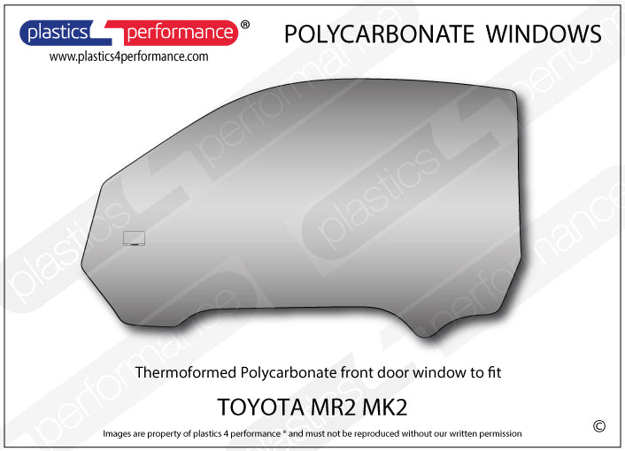 Carica immagine in Galleria Viewer, Vetri in Policarbonato per Toyota MR2 SW20