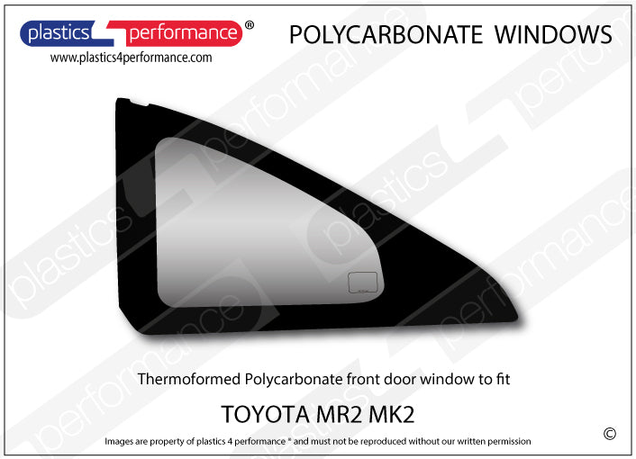 Carica immagine in Galleria Viewer, Vetri in Policarbonato per Toyota MR2 SW20