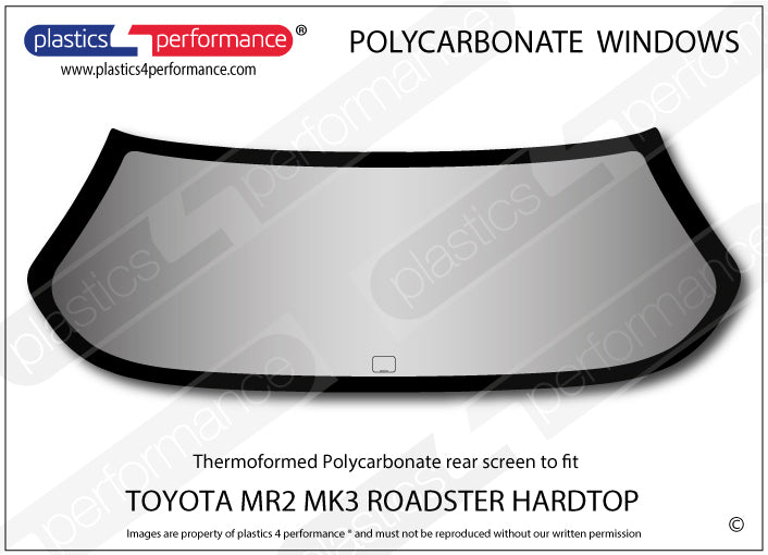 Carica immagine in Galleria Viewer, Vetri in Policarbonato per Toyota MR2 ZZW30