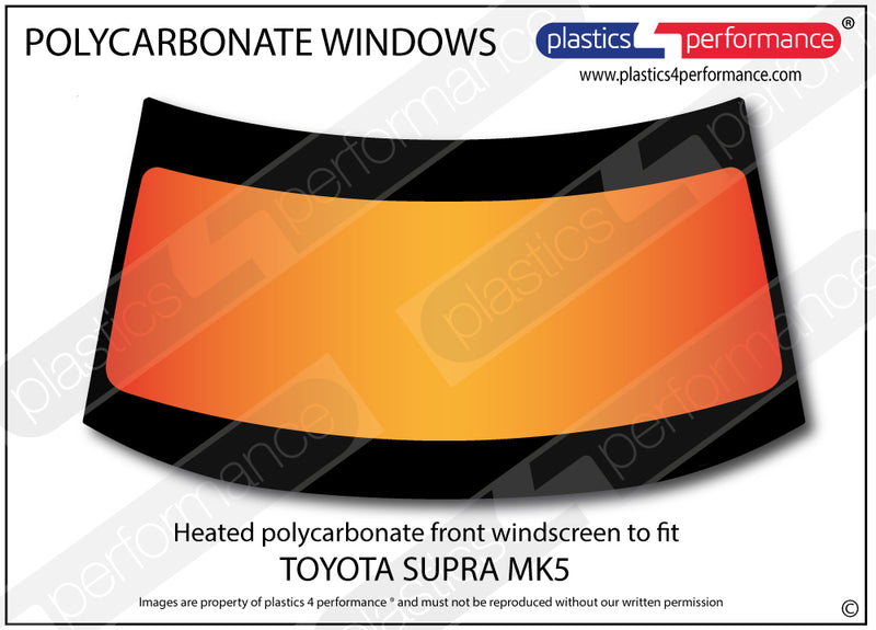 Carica immagine in Galleria Viewer, Vetri in Policarbonato per Toyota Supra MK5