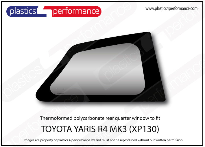 Carica immagine in Galleria Viewer, Vetri in Policarbonato per Toyota Yaris 3 XP130 3 Porte