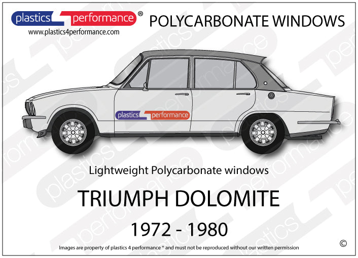 Carica immagine in Galleria Viewer, Vetri in Policarbonato per Triumph Dolomite