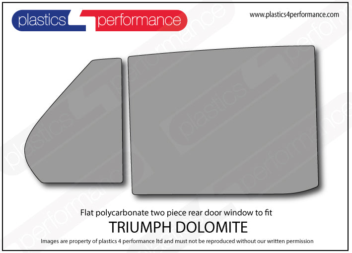 Carica immagine in Galleria Viewer, Vetri in Policarbonato per Triumph Dolomite