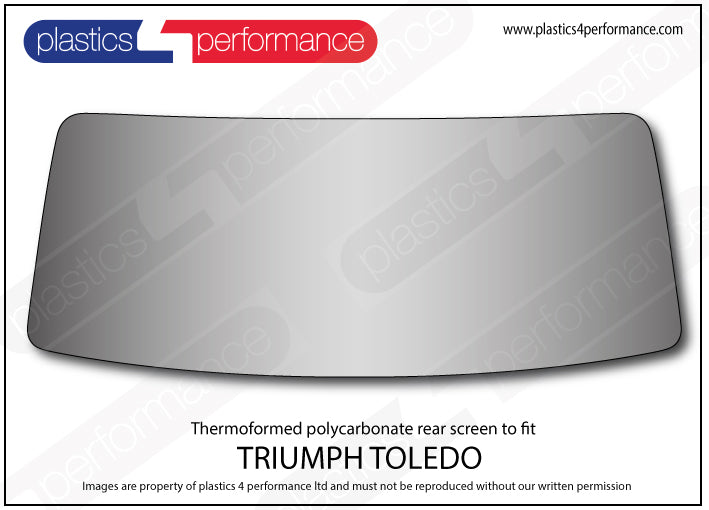 Carica immagine in Galleria Viewer, Vetri in Policarbonato per Triumph Toledo 2 Porte