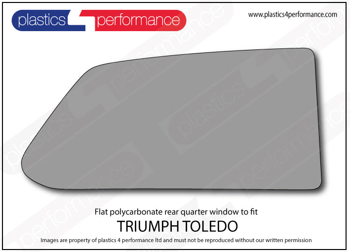 Carica immagine in Galleria Viewer, Vetri in Policarbonato per Triumph Toledo 2 Porte