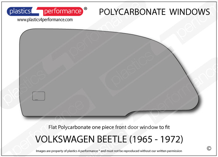 Carica immagine in Galleria Viewer, Vetri in Policarbonato per Volkswagen Maggiolino (65-72)