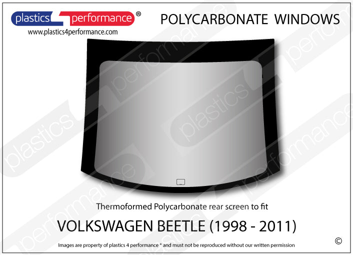 Carica immagine in Galleria Viewer, Vetri in Policarbonato per Volkswagen New Beetle