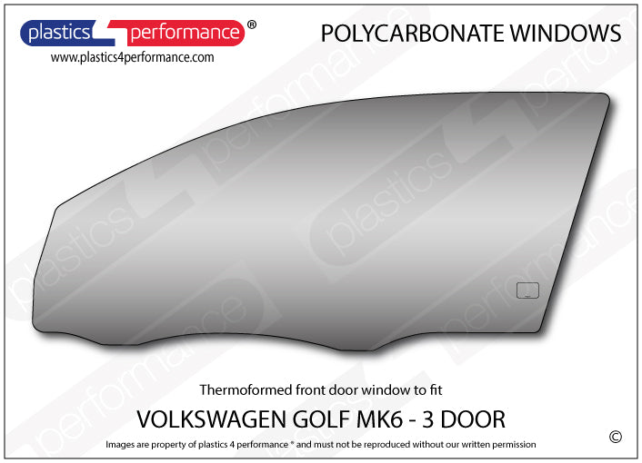 Carica immagine in Galleria Viewer, Vetri in Policarbonato per Volkswagen Golf MK6 3 Porte