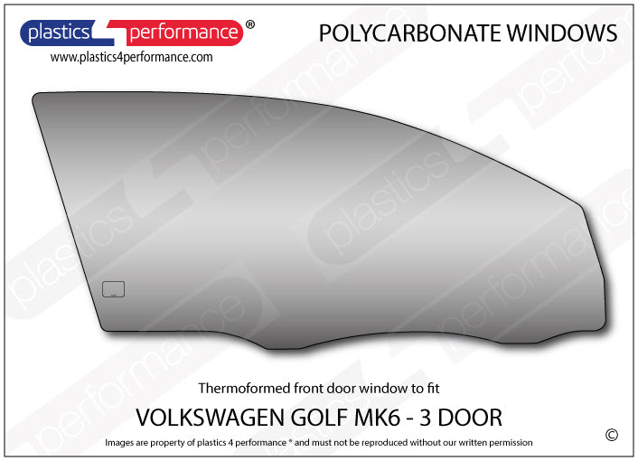Carica immagine in Galleria Viewer, Vetri in Policarbonato per Volkswagen Golf MK6 3 Porte