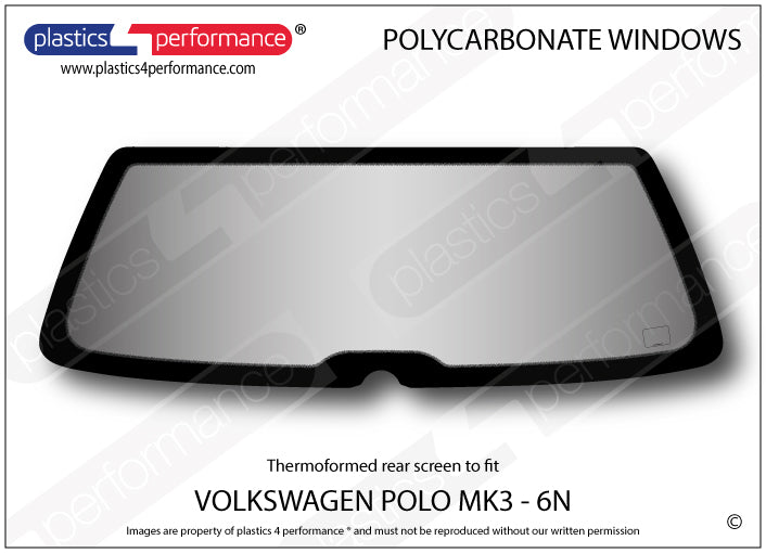 Carica immagine in Galleria Viewer, Vetri in Policarbonato per Volkswagen Polo MK3 6N