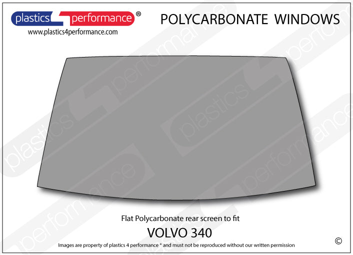 Carica immagine in Galleria Viewer, Vetri in Policarbonato per Volvo 340
