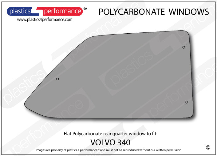 Carica immagine in Galleria Viewer, Vetri in Policarbonato per Volvo 340