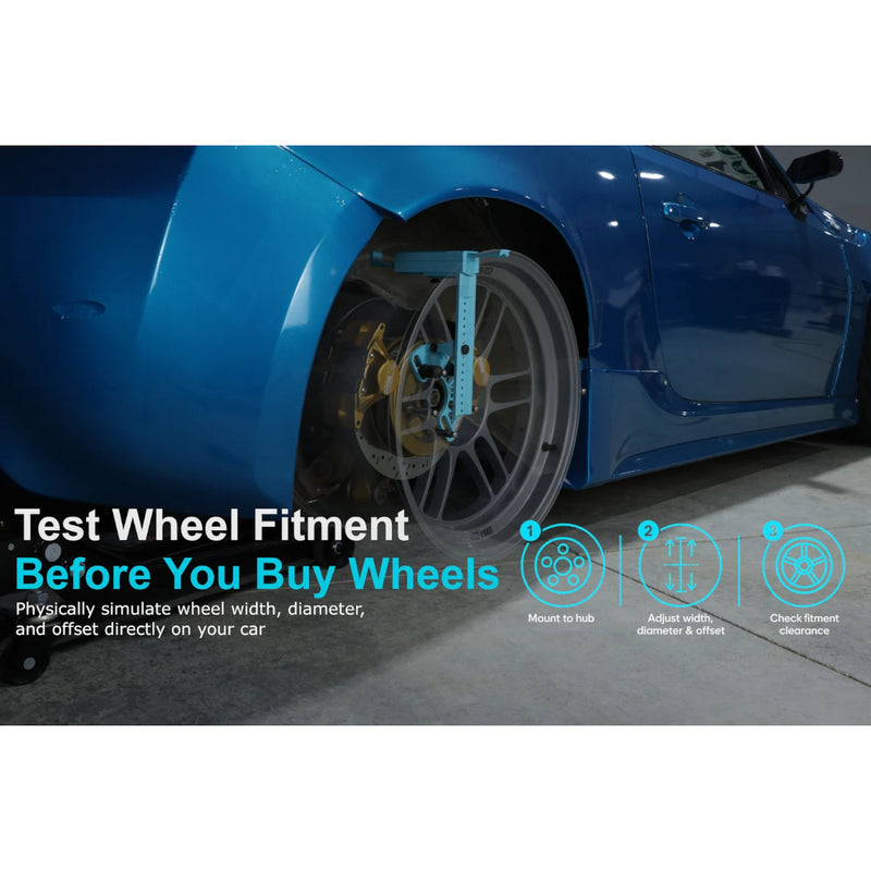 Carica immagine in Galleria Viewer, Strumento di Misura Fitment Cerchio "Wheel Fitment Tool Pro"