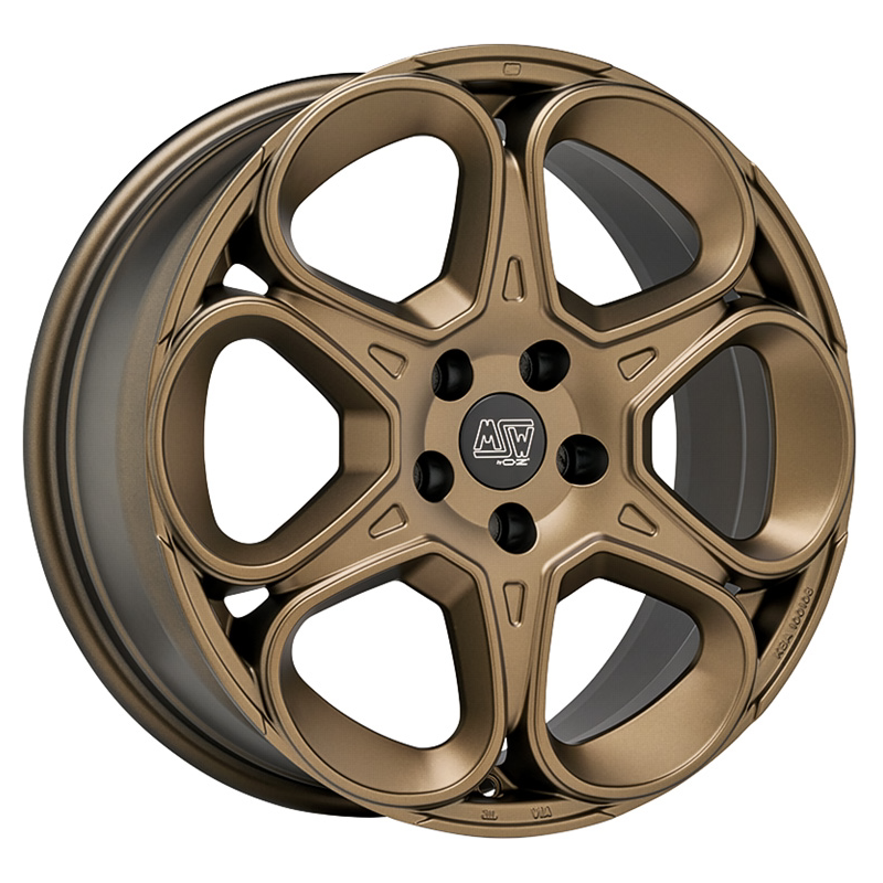 Carica immagine in Galleria Viewer, Cerchio MSW 83 7,5x18 5x110 ET36 - Bronzo opaco