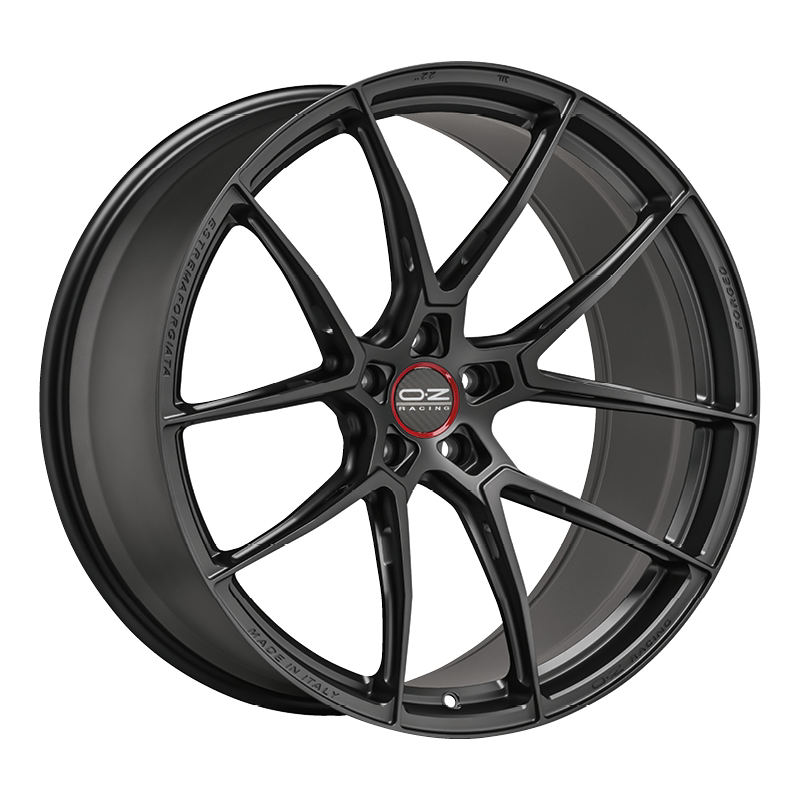 Carica immagine in Galleria Viewer, Cerchio OZ Racing Estremaforgiata 9,5x20 5x112 ET20 - Nero satinato