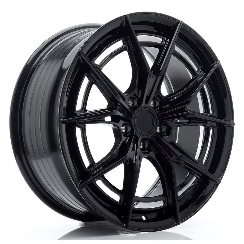Carica immagine in Galleria Viewer, Cerchio Japan Racing JR-50 8,5x19 5x112 ET45 - Nero lucido