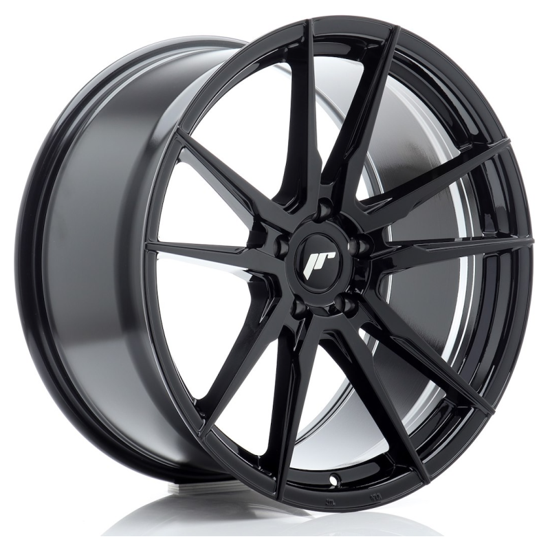 Carica immagine in Galleria Viewer, Cerchio Japan Racing JR-21 Extreme Concave 10x20 5x112 ET40 - Nero lucido