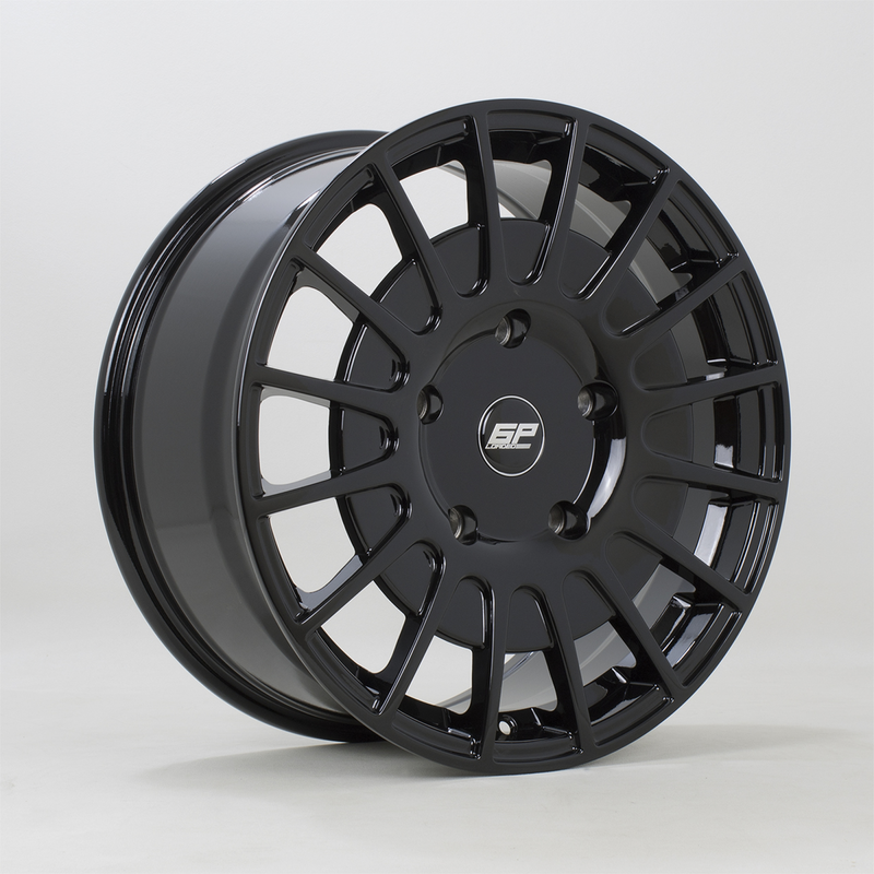 Carica immagine in Galleria Viewer, Cerchio 6Performance Loaded04 8x18 5x160 ET50 - Nero lucido