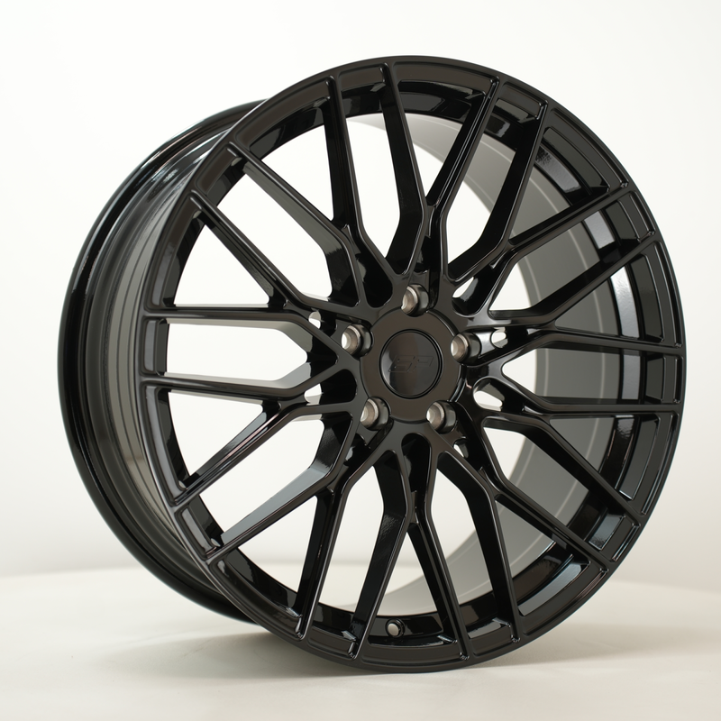 Carica immagine in Galleria Viewer, Cerchio 6Performance Munich 8,5x19 5x112 ET45 - Nero lucido