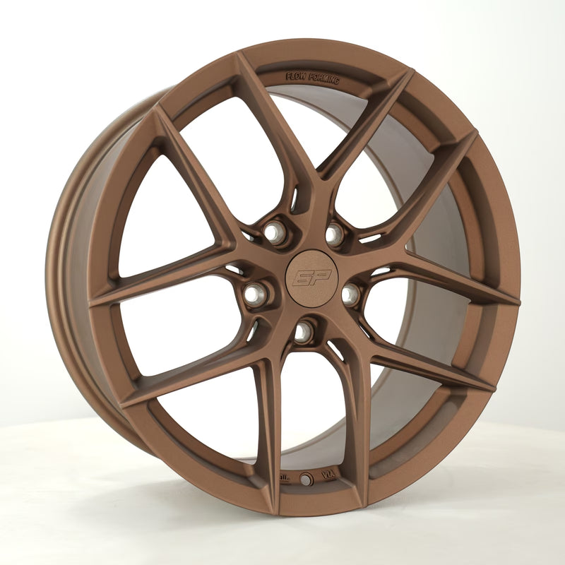 Carica immagine in Galleria Viewer, Cerchio 6Performance Vortex 8x18 5x112 ET43 - Bronzo satinato