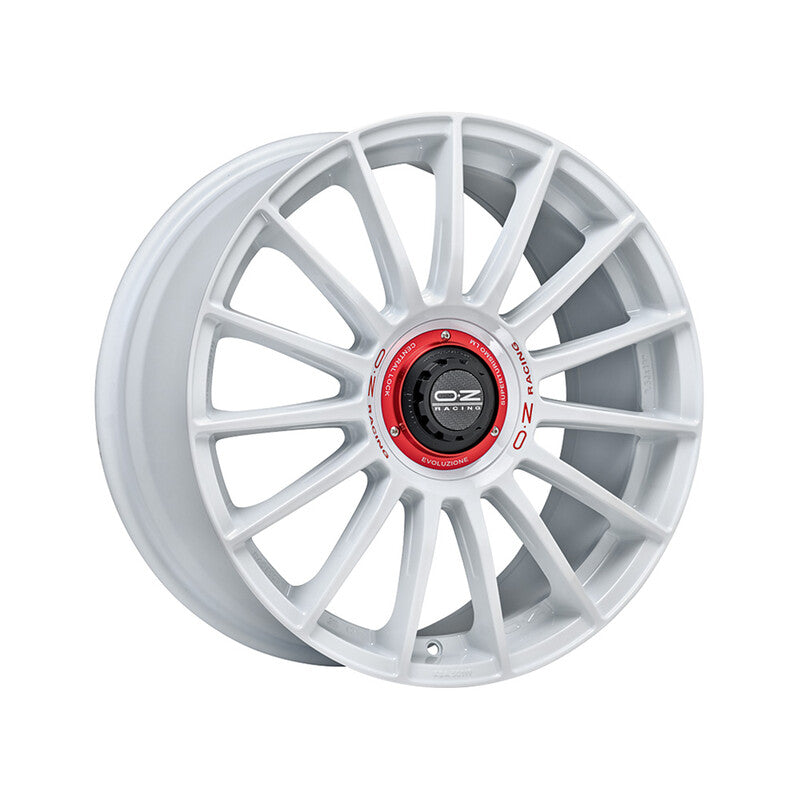 Carica immagine in Galleria Viewer, Cerchio OZ Racing Superturismo Evoluzione WRC 8x18 5x114.3 ET45 - Bianco