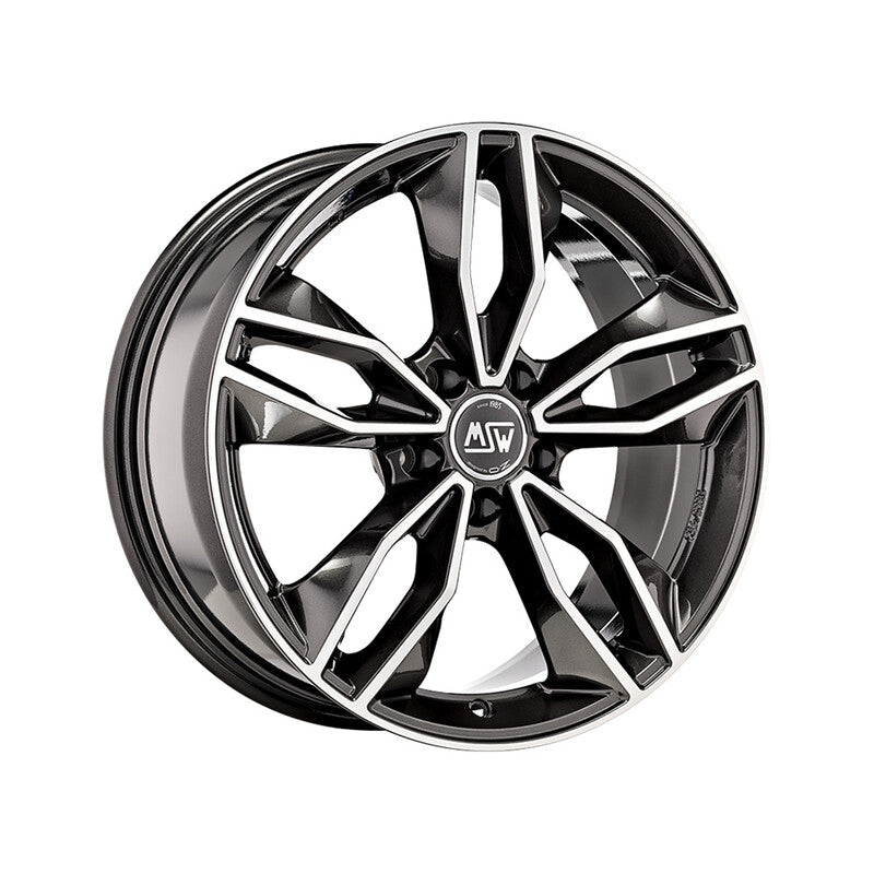 Carica immagine in Galleria Viewer, Cerchio MSW 71 8,5x19 5x108 ET45 - Grigio antracite lucidato
