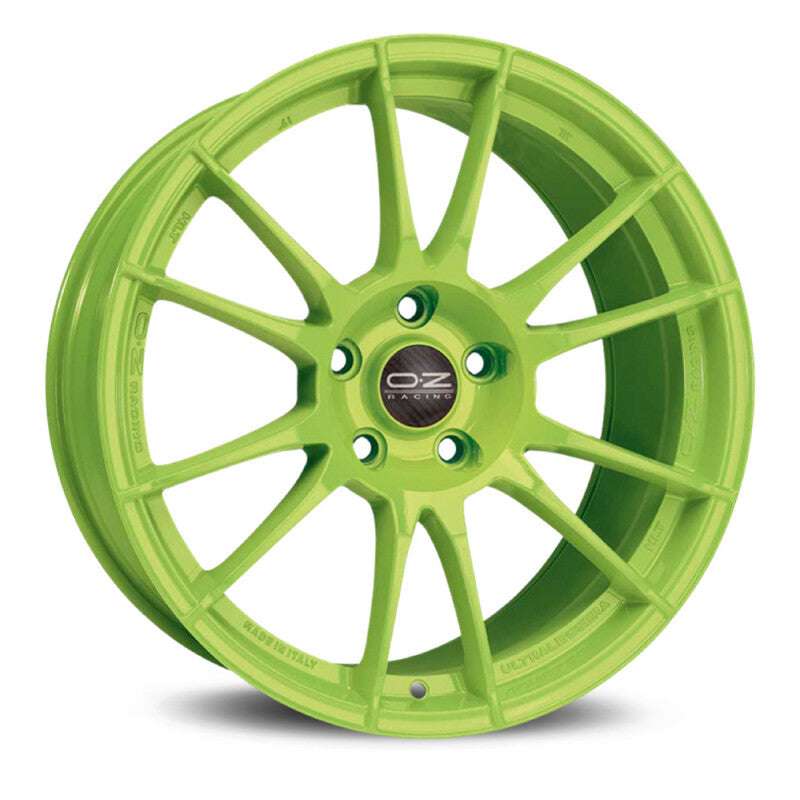 Carica immagine in Galleria Viewer, Cerchio OZ Racing Ultraleggera HLT 10x19 5x120 ET23 - Verde acido