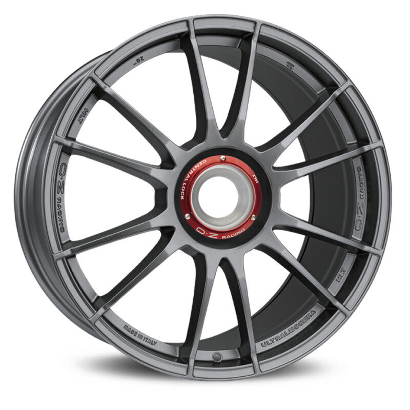 Carica immagine in Galleria Viewer, Cerchio OZ Racing Ultraleggera HLT 12x20 monodado (centerlock) ET56 - Grafite opaco