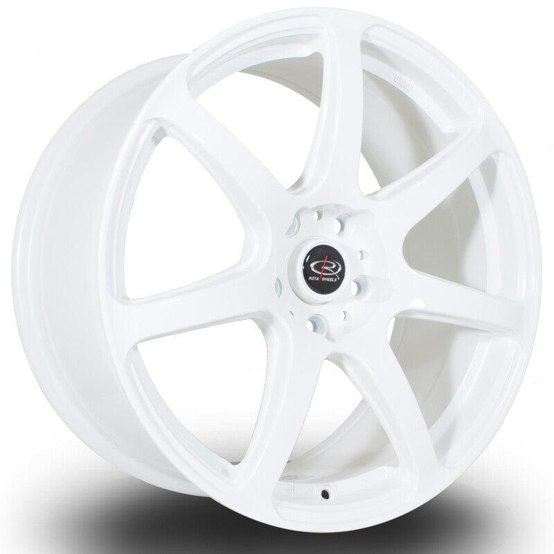 Carica immagine in Galleria Viewer, Cerchio Rota Pro R 8,5x18 5x100 ET44 - Bianco
